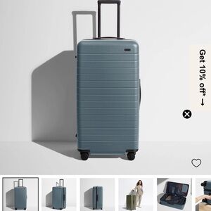 NEW Away Travel Luggage The Trunk in Coast Blue